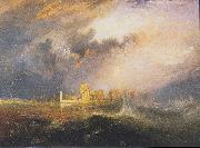 Joseph Mallord William Turner Quillebeuf, Mouth of the Seine France oil painting artist